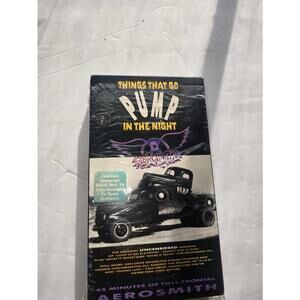 Aerosmith  Things That Go Pump in the Night VHS